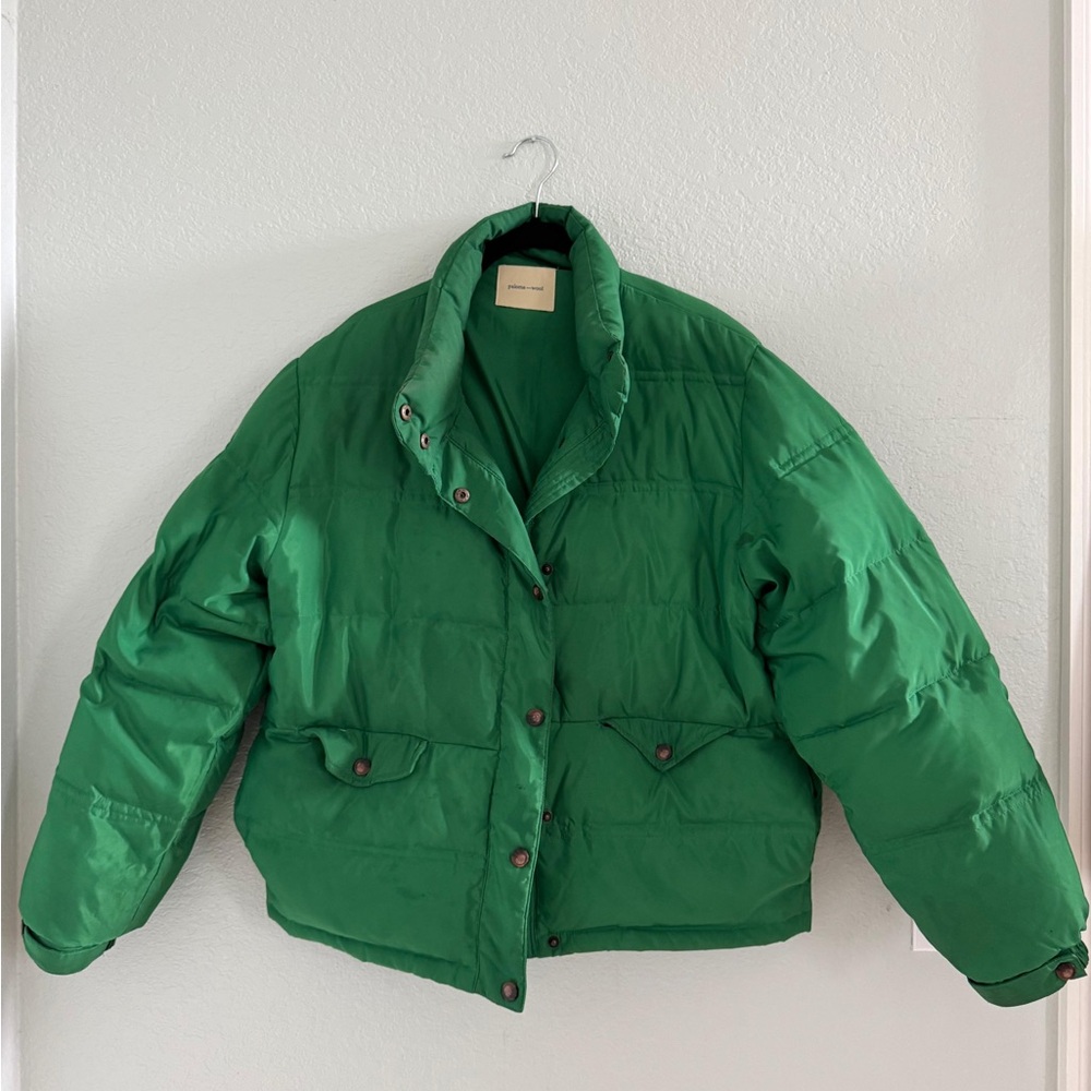 Paloma Wool AW18 “Hokusai” Puffer Jacket • Size UN • Green
Original Retail: $340